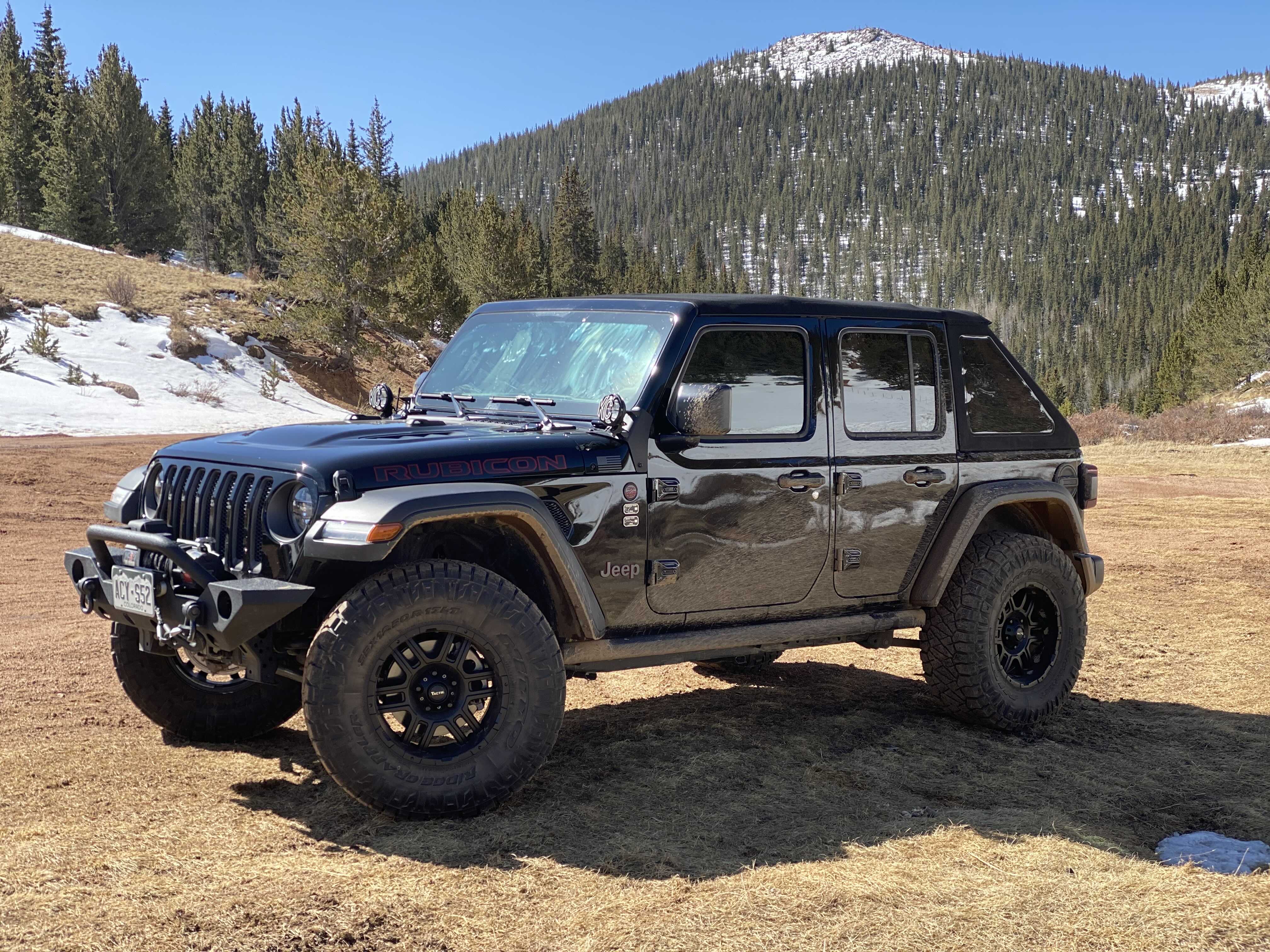 Bestop Trektop NX Soft Top; Black Twill (18-24 Jeep Wrangler JL 4-Door)