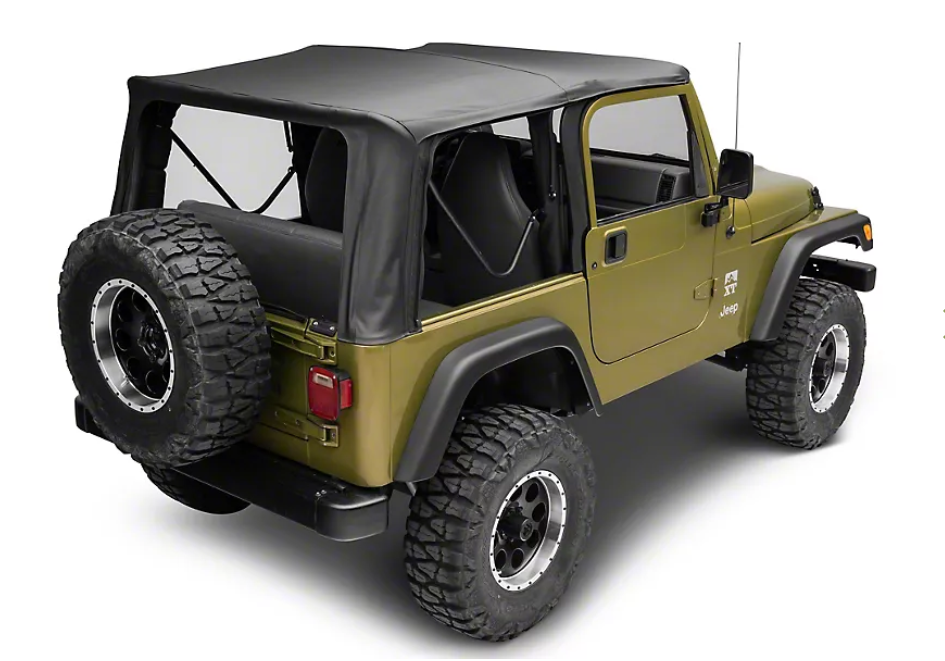 RedRock TruShield Series OE-Style Replacement Soft Top Jeep Wrangler