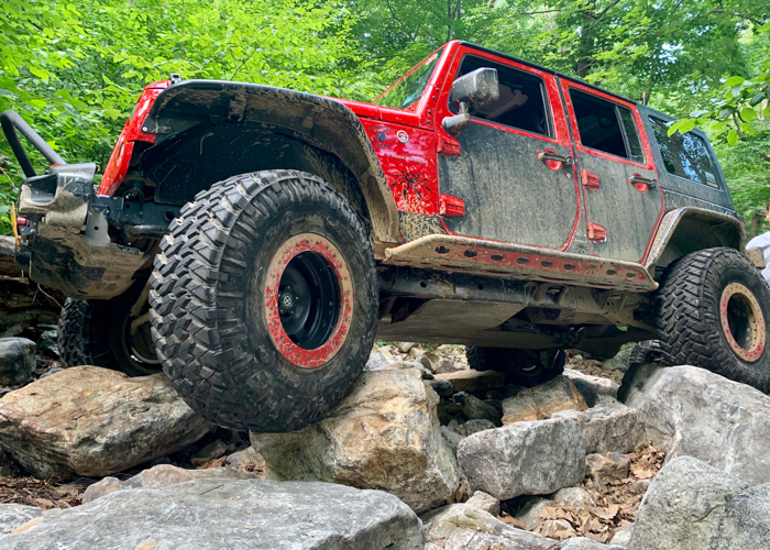 2017 Rubicon Wrangler with Poison Spyder Body Armor