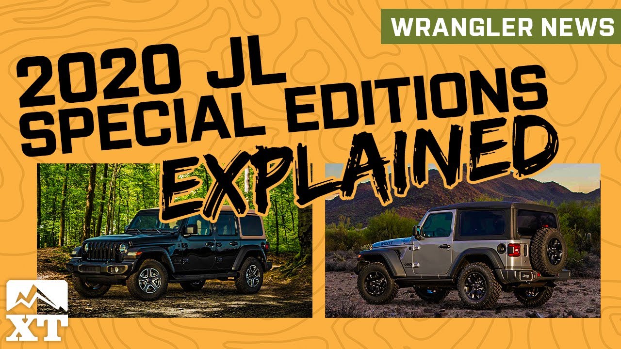 2020 Jeep Wrangler Willys and Black and Tan Edition Jeep Revealed + JL Powertrain Updates - Jeep News