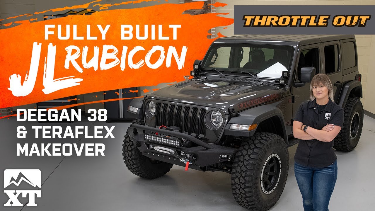 JL Rubicon Gets Fully Built With Deegan38 & Teraflex Parts - Throttle Out
