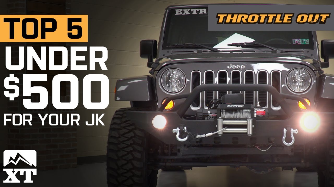 The Top 5 JK Wrangler Parts You Need For Your Jeep - Throttle Out