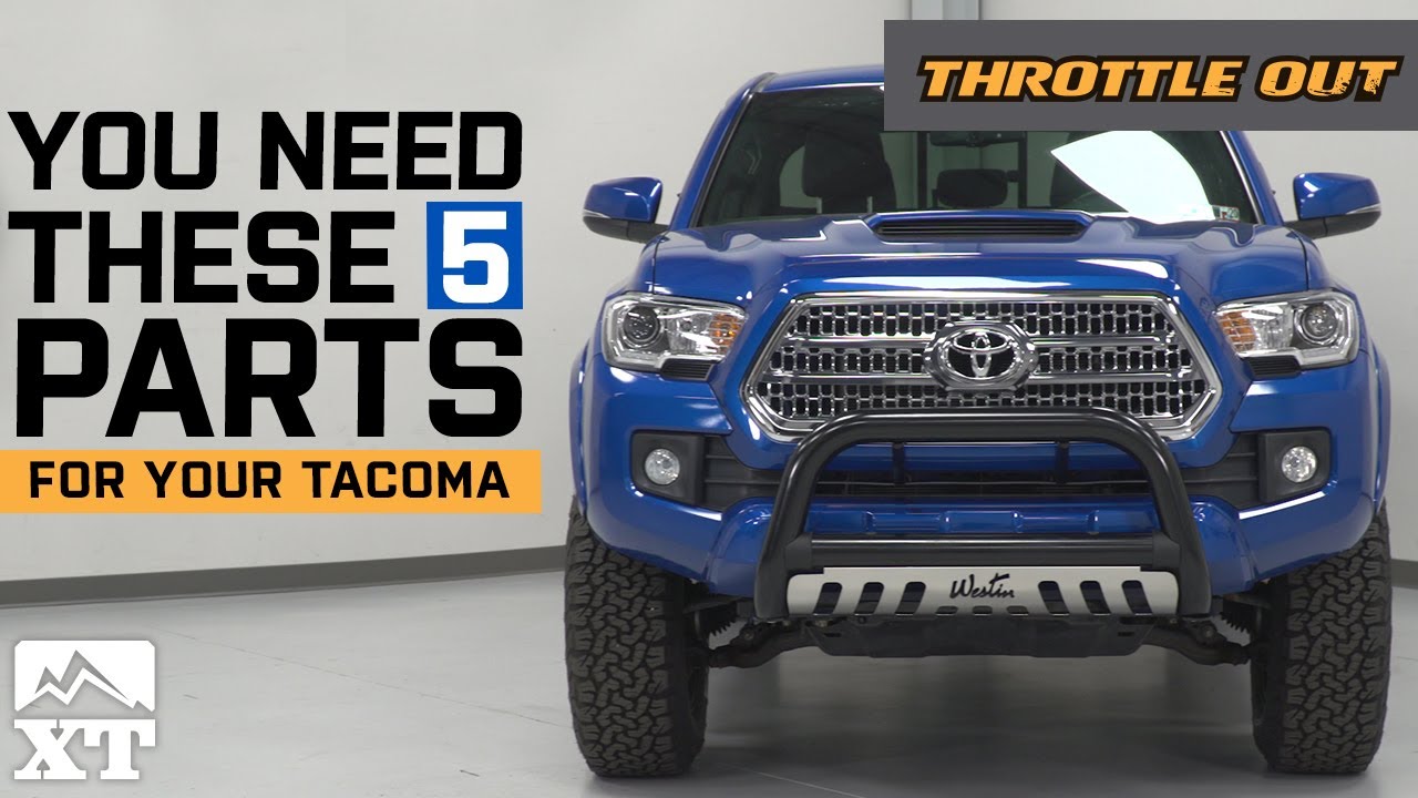 The First 5 Tacoma Parts You Should Buy For Your 2016-2020 Toyota Tacoma - Throttle Out