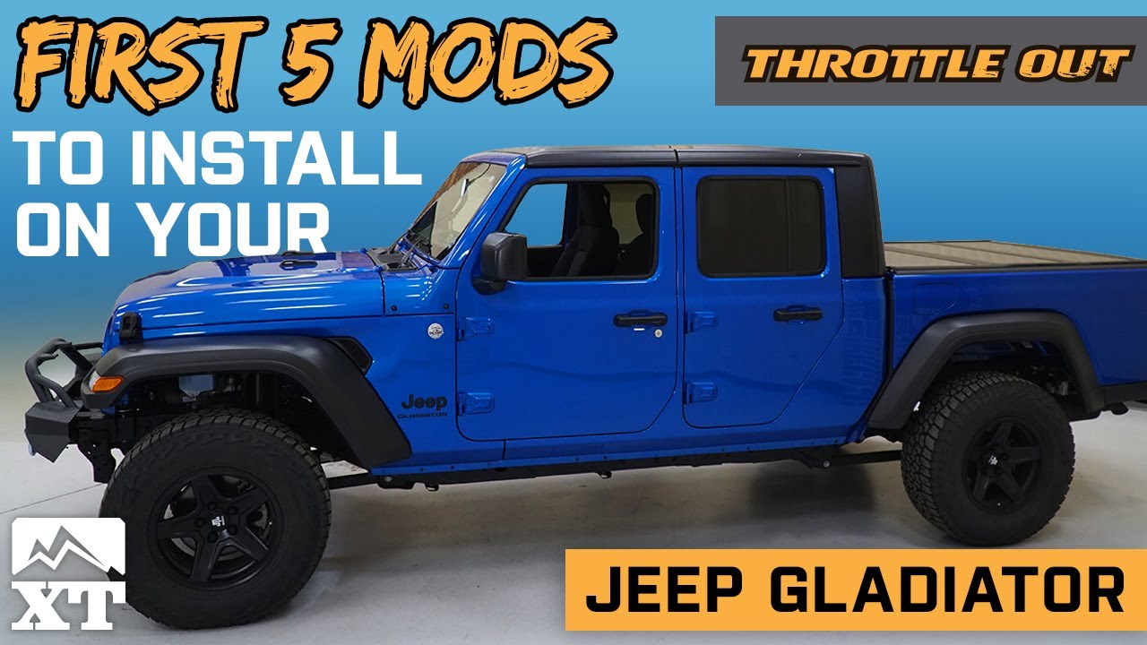 First 5 Mods For Your Jeep Gladiator - Throttle Out