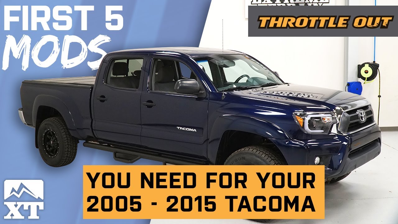 First 5 Mods For Your 2005-2015 Toyota Tacoma - Throttle Out