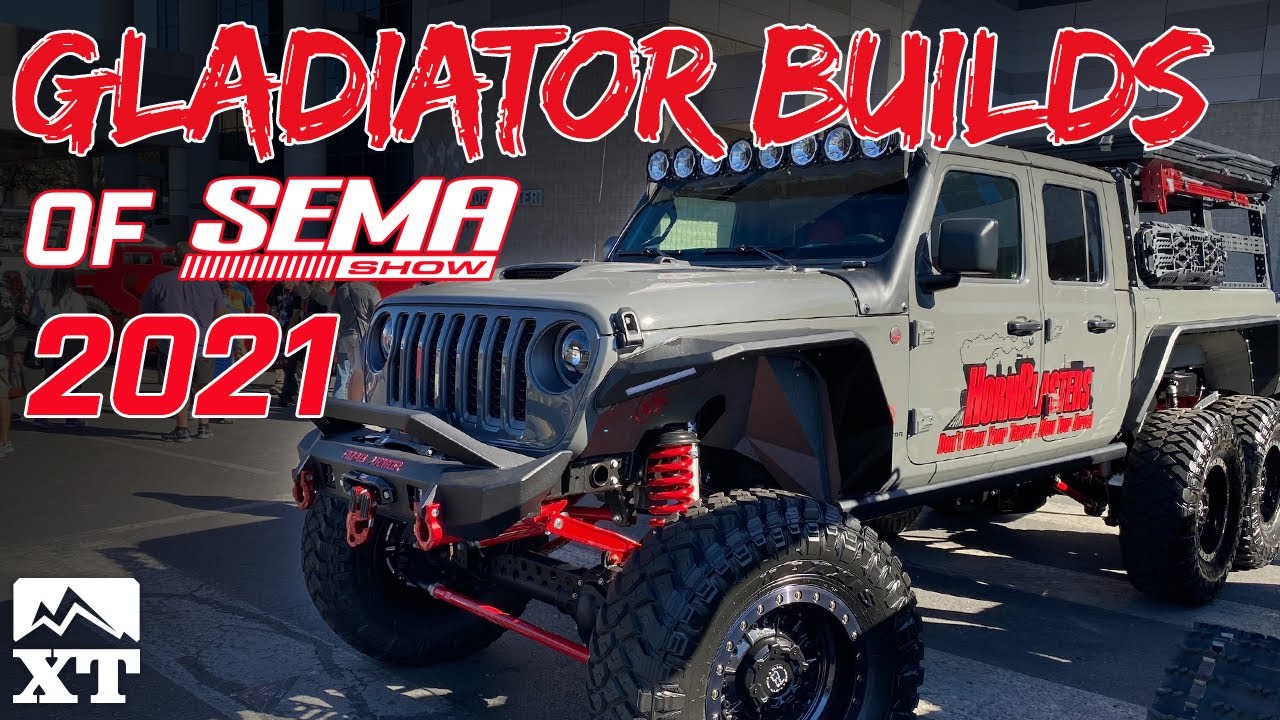 SEMA 2021 Jeep Gladiator Builds | Walkarounds, Event Coverage & More! | Throttle Out